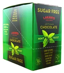 Sugar-Free Mint Dark Chocolate by Body Ecology