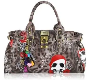 The Leopard and Skull Bag Shows Your Fierceness