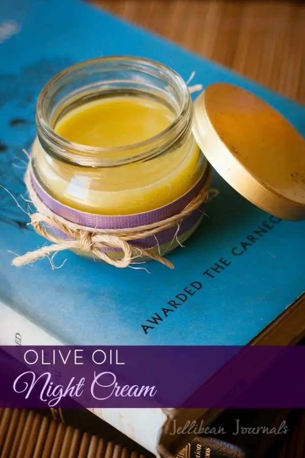 Homemade Olive Oil Night Cream