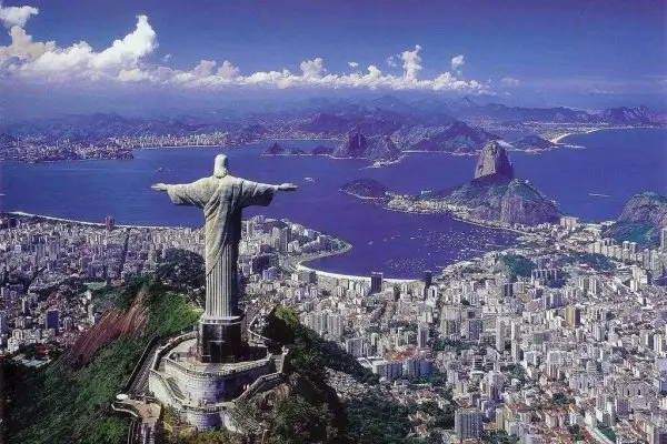 Stare at Christ the Redeemer Statue in Rio De Janeiro in Brazil