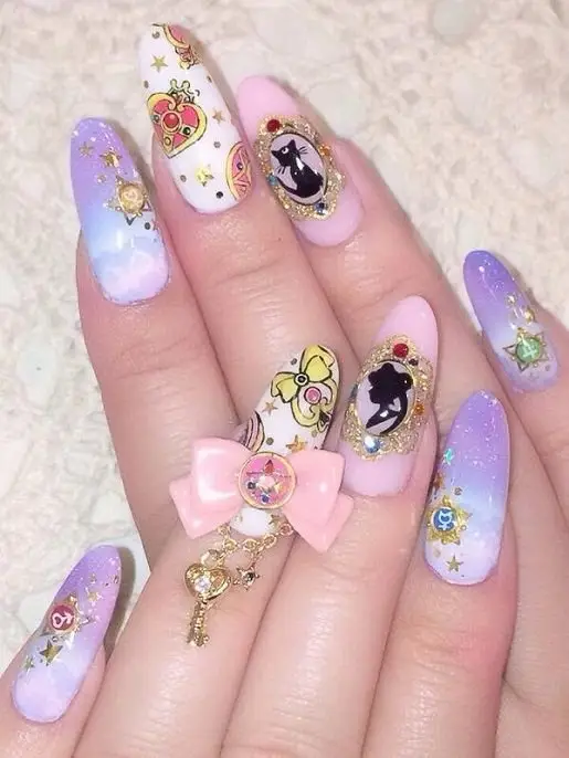 nail,finger,purple,hand,manicure,