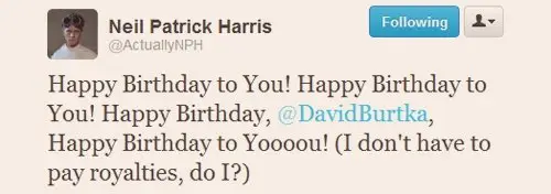 13 Hysterical Tweets from Neil Patrick Harris ...