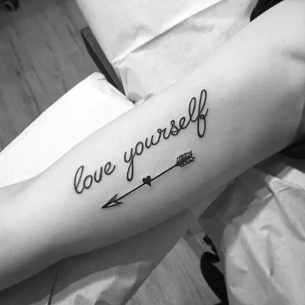 73 Self Love Tattoo Quotes  Ideas Love Yourself  Tattoo Glee
