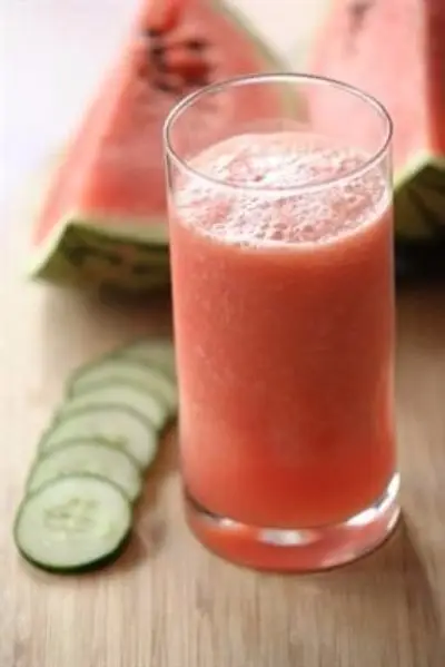 Watermelon and Cucumber Smoothie