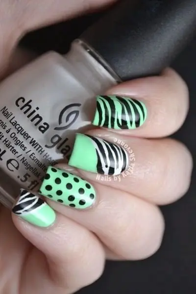 nail,finger,green,nail care,manicure,