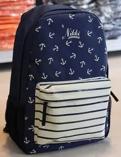 Blue Anchor Backpack