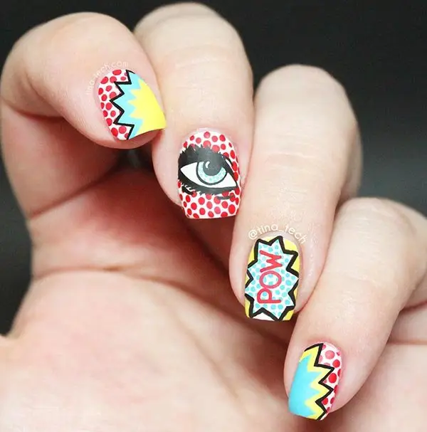 The Best Nail Art For Short Nails - Bangstyle - House of Hair Inspiration-thanhphatduhoc.com.vn