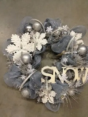 Silver and White Christmas