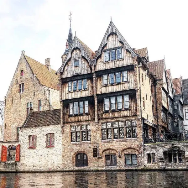medieval architecture, property, waterway, building, town,