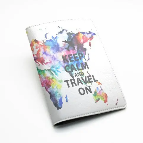 Orange) No Plans Let's Travel Passport Cover – NoPlansLetsTravel