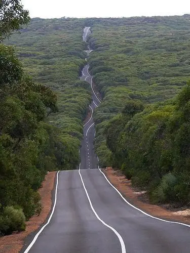 Road on Kangaroo Island
