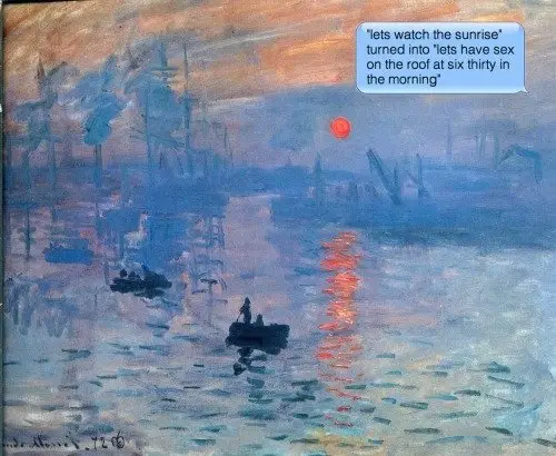 If Paintings Could Text ...