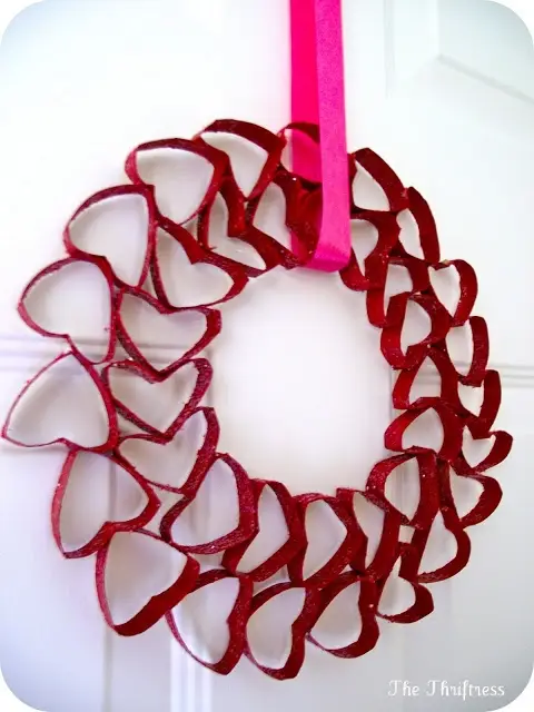 Multiple Heart Wreath