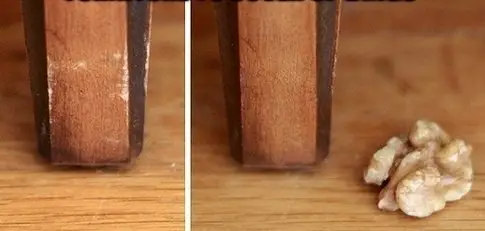 If You Rub a Walnut on Damaged Furniture, It Will Cover up the Dings