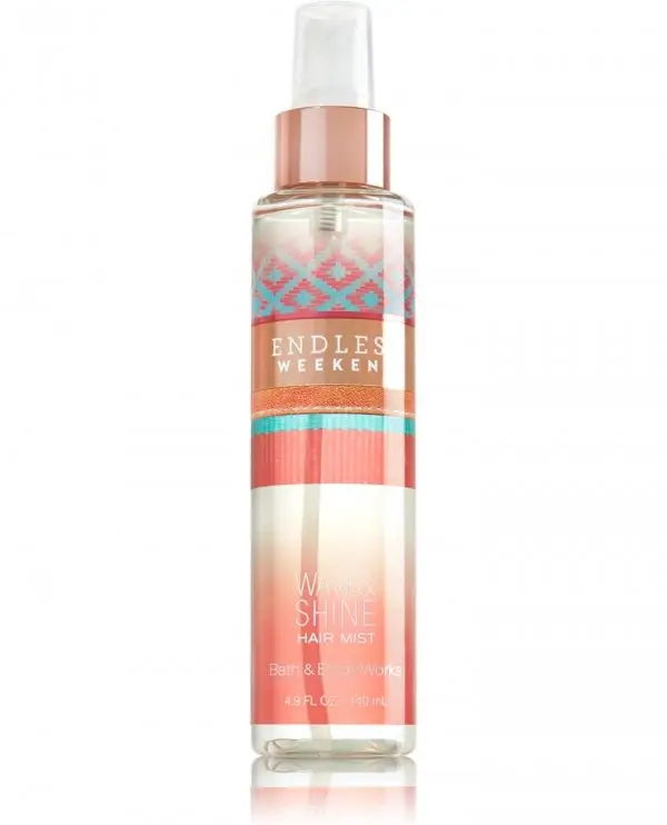 Bath and Body Works Endless Weekend Wave and Shine Hair Mist