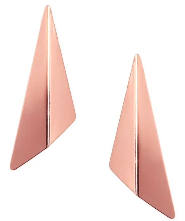 Pieces Ziangle Statement Earrings