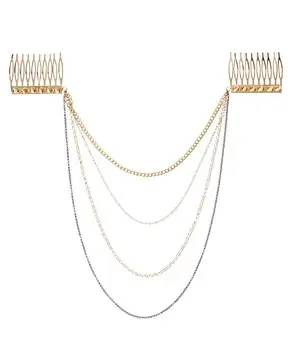ASOS Hair Spikes with Hanging Chains