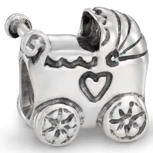 Baby Carriage Charm