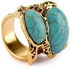 Turquoise Stacking Ring by H&M