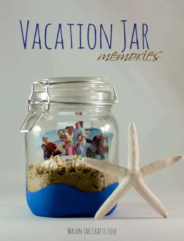 Mason Jar Vacation Jar
