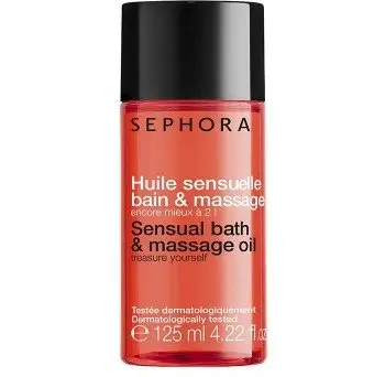 Sephora Sensual Bath and Massage Oil