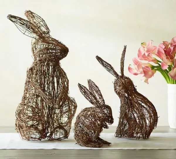art, rabits and hares, hare, sculpture, rabbit,