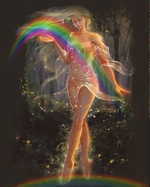 IRIS - Goddess of the Rainbow and Messenger of the Gods