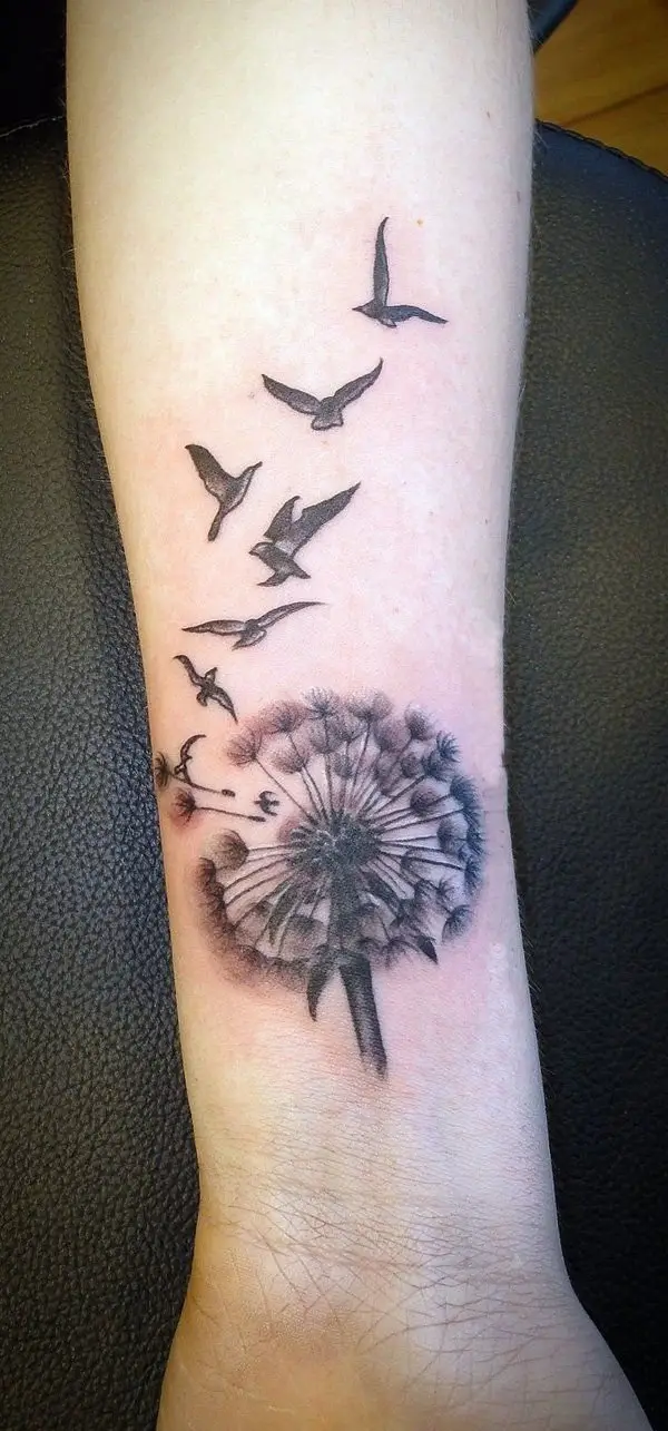 44 Amazing Dandelion Tattoo Ideas To Inspire You In 2023! - Outsons