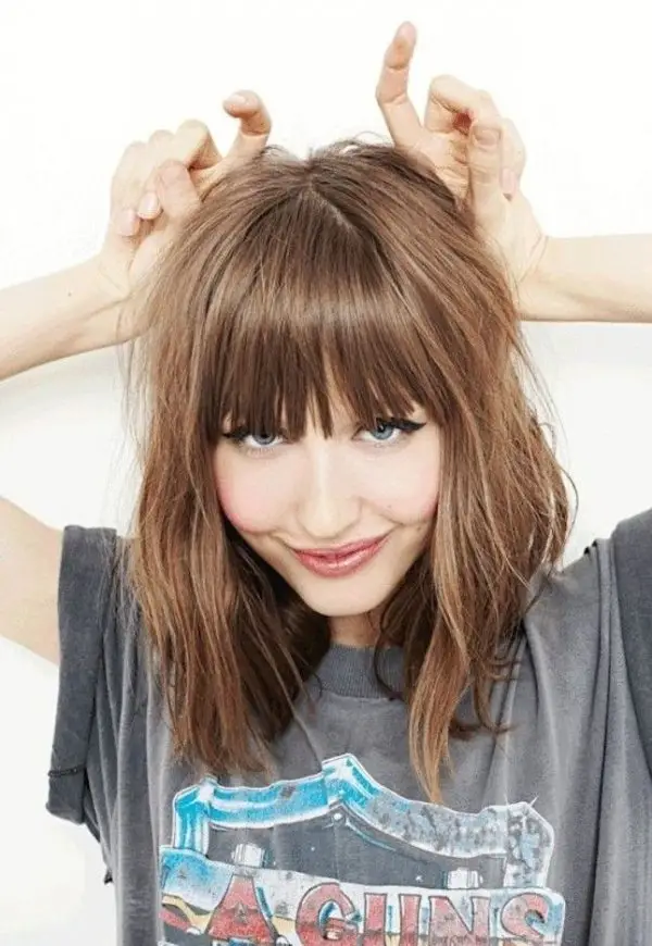 50 Cute and Trendy Long Bob Inspos for Girls Sick of Long Hair ...