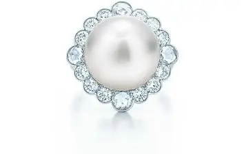 Tiffany South Sea Noble:Pearl Ring