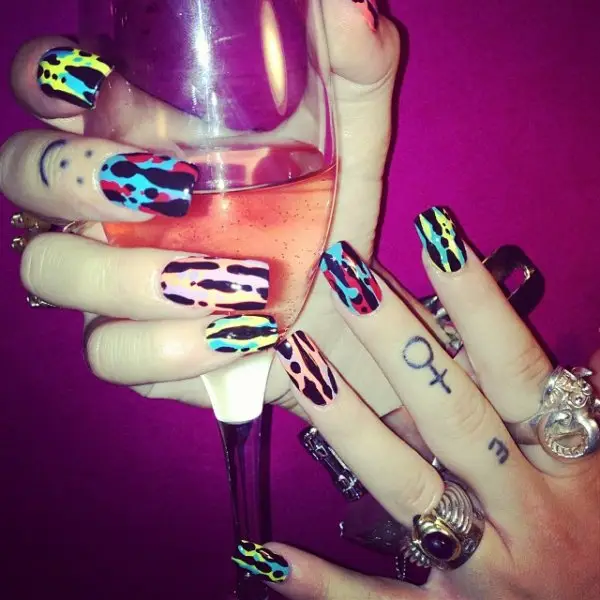 nail, purple, manicure, finger, hand,