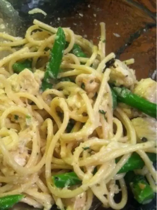 Chicken and Asparagus Pasta