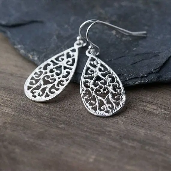 39 Pairs of Silver Earrings You Can Wear with Anything ...