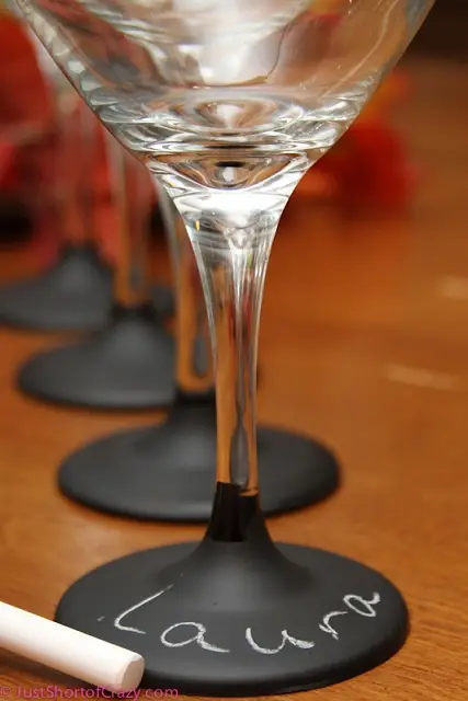 Chalkboard Based Martini Glasses...