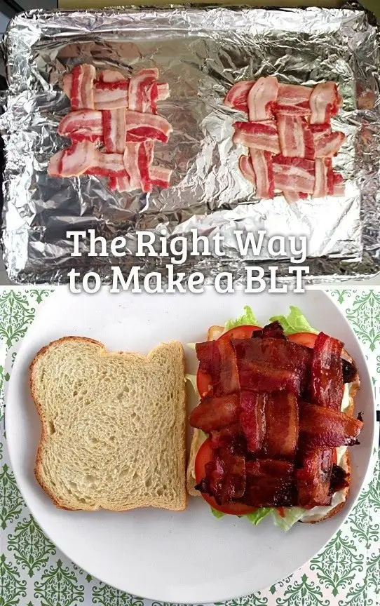 The Correct Way to Make a BLT