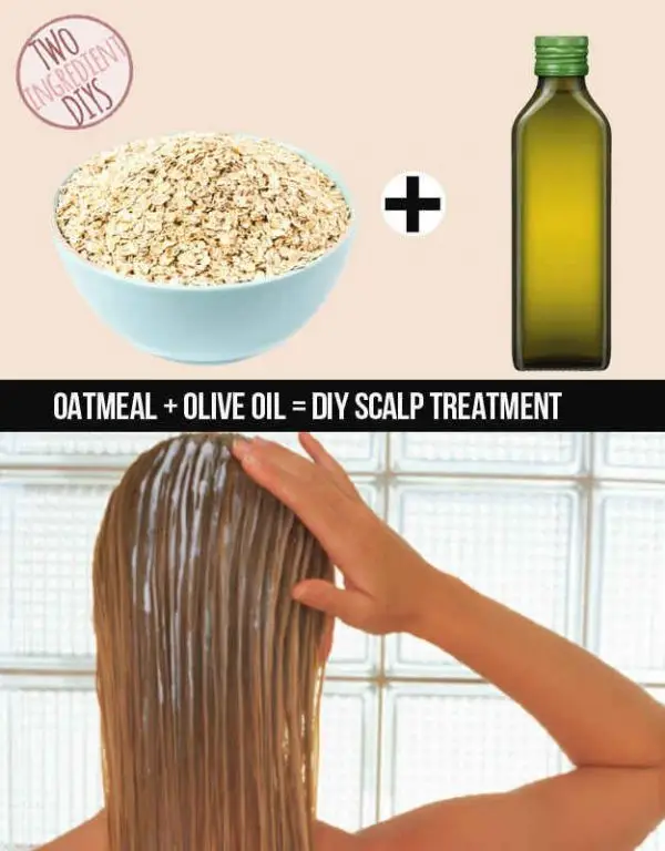 Soothing Oatmeal and Olive Oil Treatment