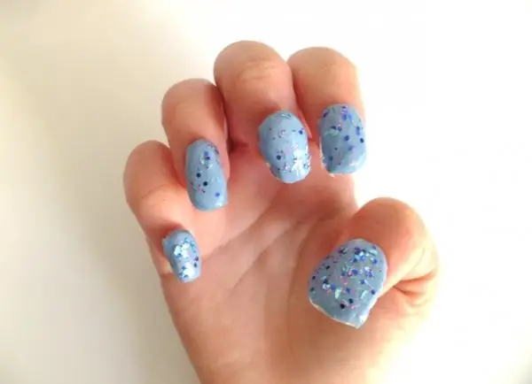Blue and Sparkly