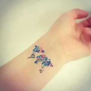 tattoo,finger,arm,hand,petal,