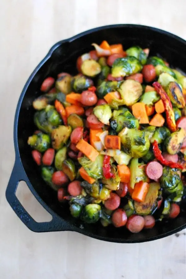 Brussels Sprouts Skillet