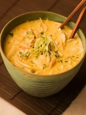 Thai Coconut Lime Curry Soup
