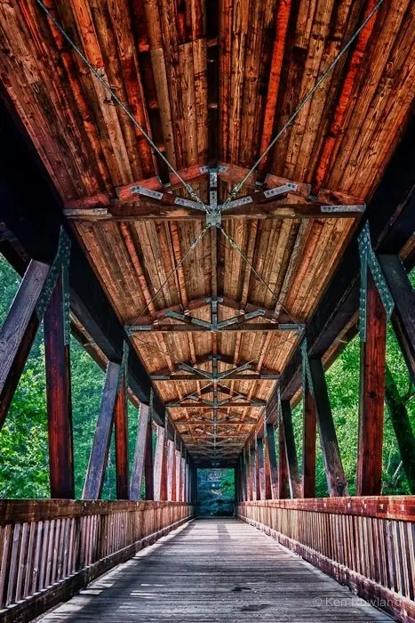 Vickery Creek Covered Bridge, Roswell, Georgia