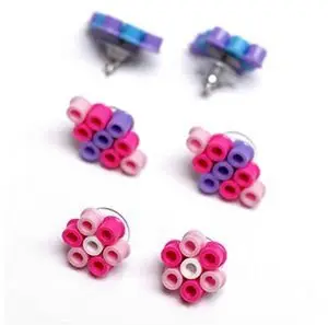 Fun Perler Bead DIY Earrings
