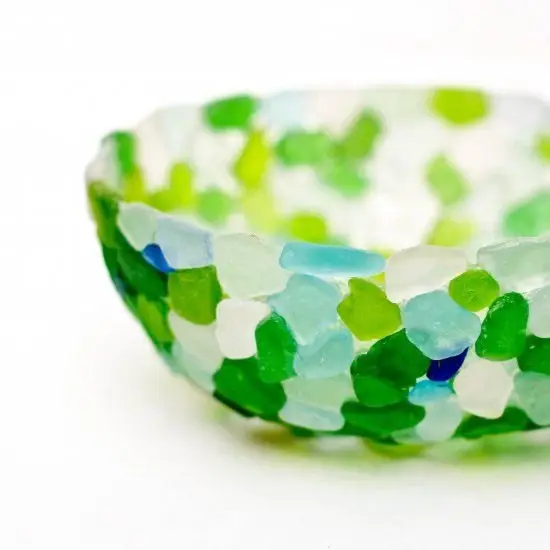 Easy Sea Glass Bowl