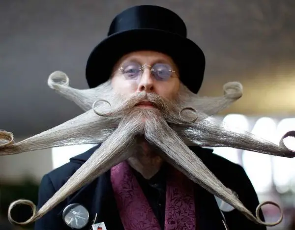 Whiskers Galore at World Beard & Moustache Championships - Austria