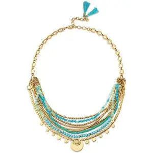 Stella and Dot Isa Disk Necklace