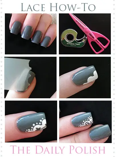 How To Do Nail Designs With Tape