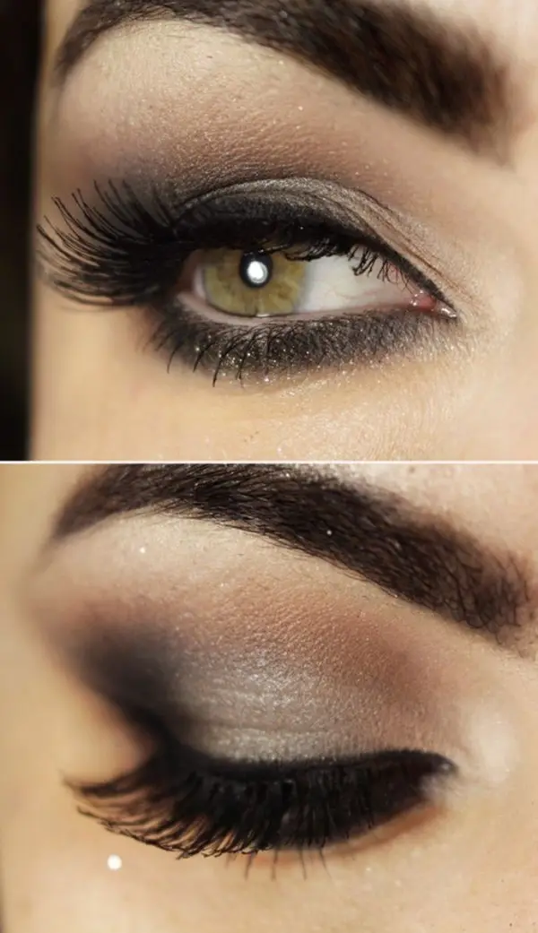 how to apply smokey eyeshadow for brown eyes