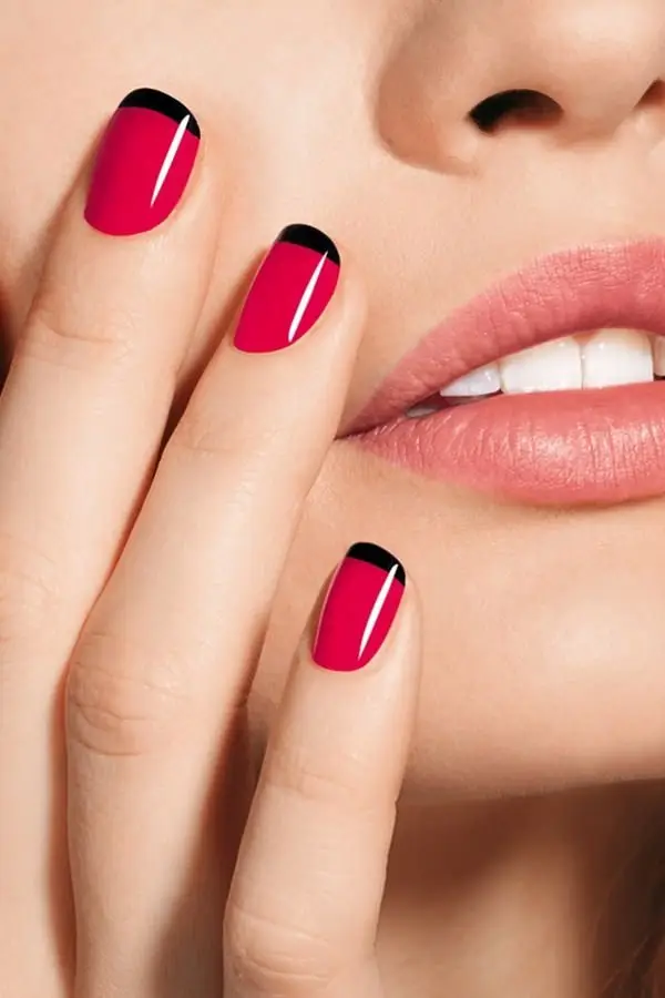 nail, pink, finger, red, nail care,