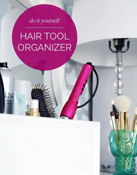 You Must See These Storage Hacks for All Your Hair Tools