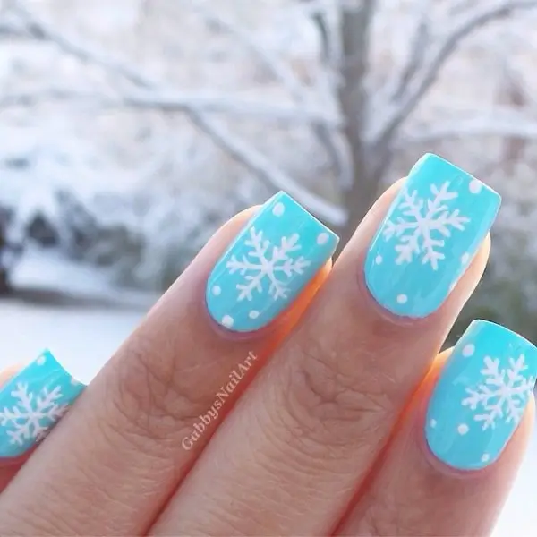 Tiffany Blue with White